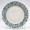 Elegant paisley tableware